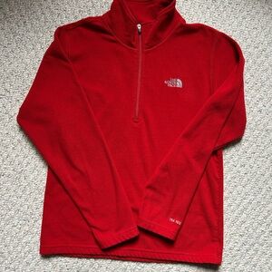 The North Face Boys Zip-Up Red Sweater